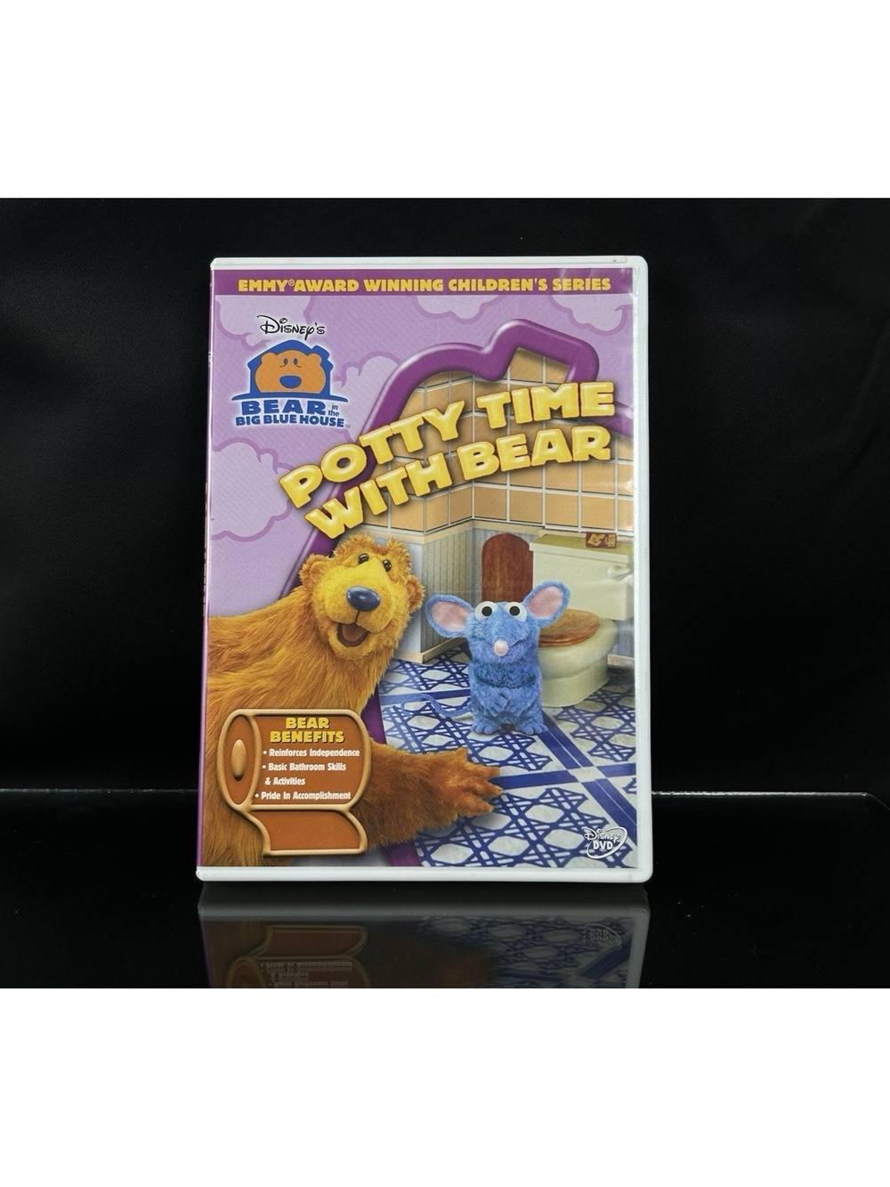 Disney Bear in the Big Blue House: Potty Time With Bear DVD 2004 *Tested*